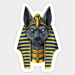 Egyptian God Anubis Sticker